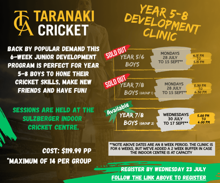 Development Winter Clinics Years 5-8